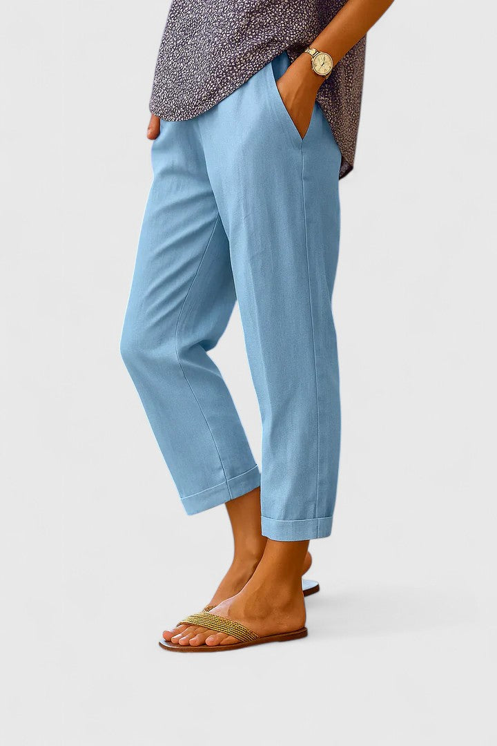 Women's Casual Relaxed Fit Pants Outfit for Work Casual Days Holidays and Everyday Wear