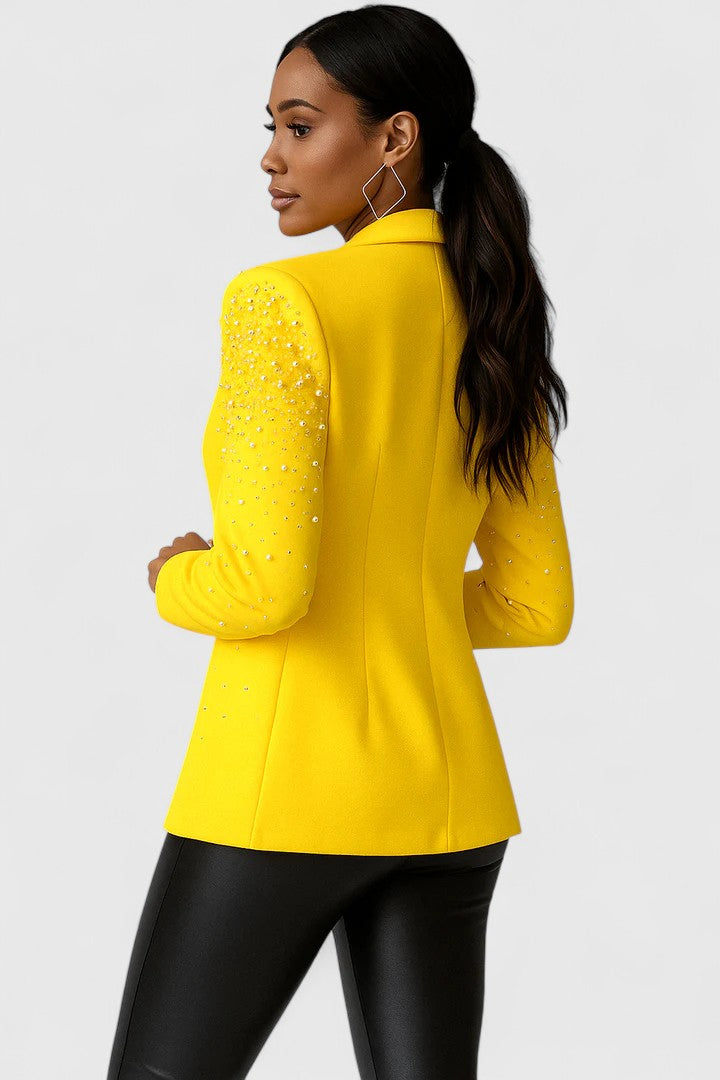 Women's Tailored Blazer Layering Outerwear for Work Autumn Winter and Everyday Wear