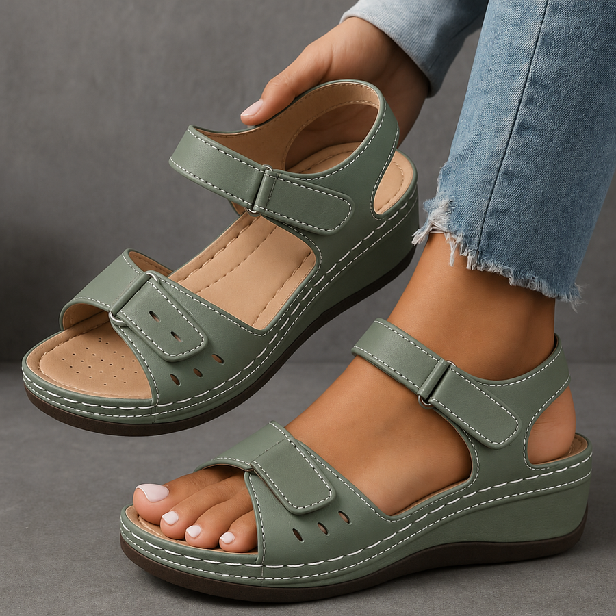 Women's Wedge Footwear Sandals Footwear for Summer Holidays Weddings Parties and Everyday Wear