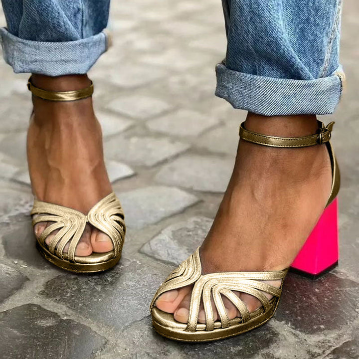 Women’s Classic Ankle Strap Sandal | Elegant Footwear