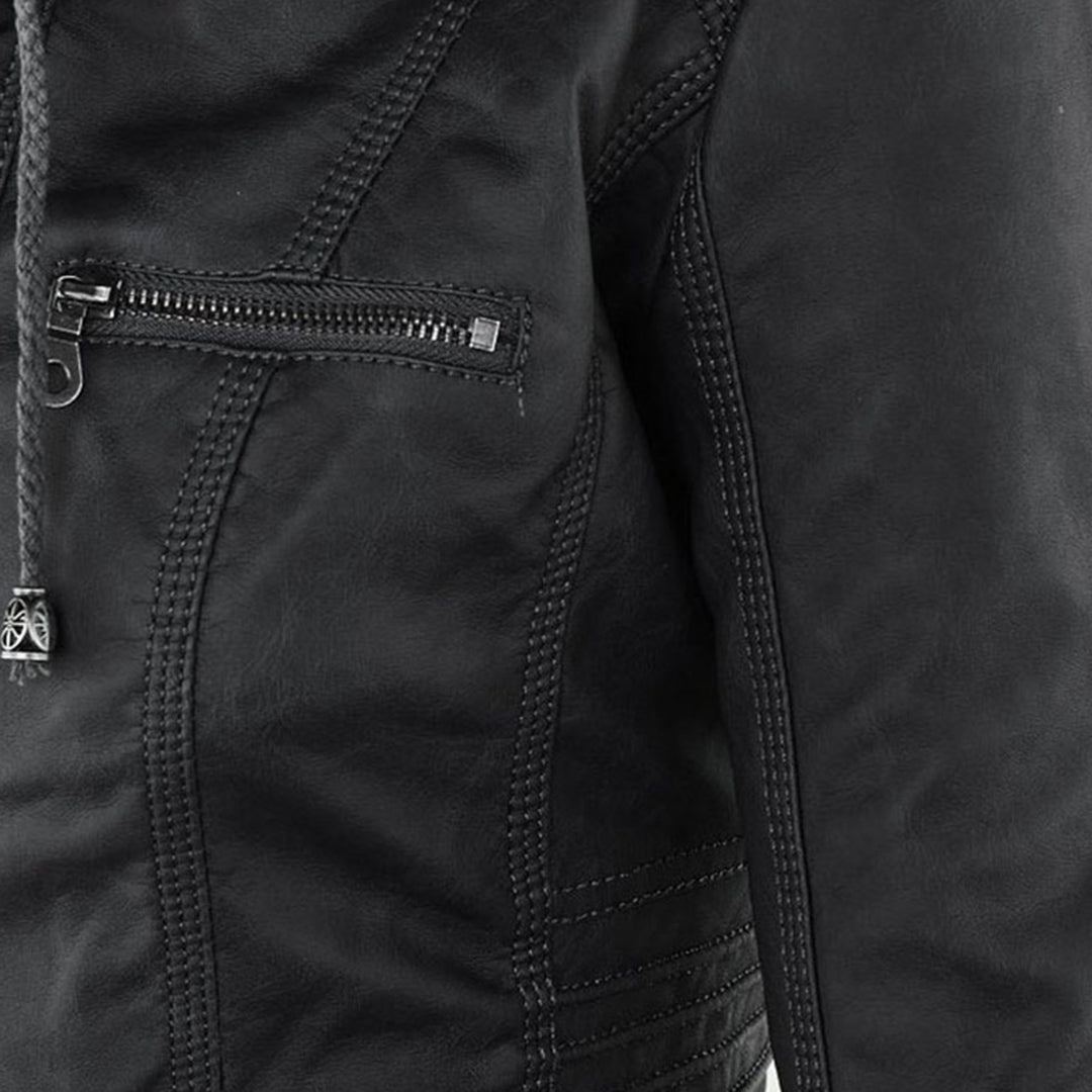 Women's Casual Hooded Jacket Relaxed Fit Full-Zip Lightweight Everyday