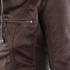 Women's Casual Hooded Jacket Relaxed Fit Full-Zip Lightweight Everyday
