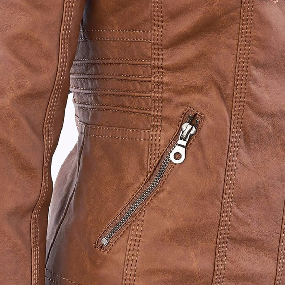 Women's Casual Hooded Jacket Relaxed Fit Full-Zip Lightweight Everyday