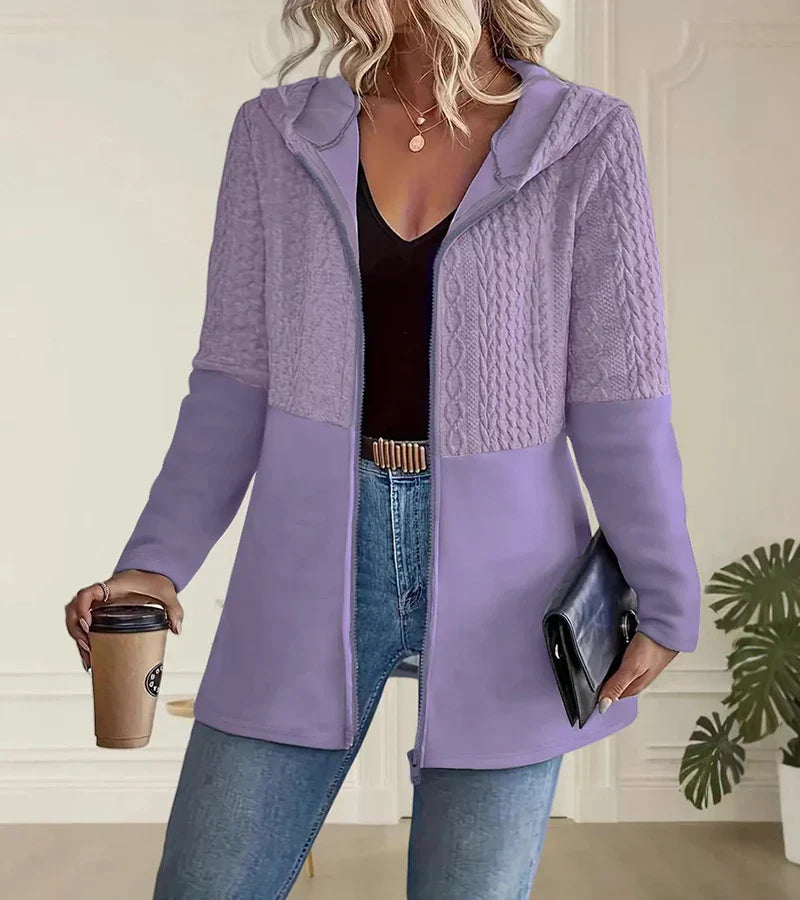 Women's Casual Zip-Up Hoodie Outfit for Weddings Parties Holidays Occasions and Everyday Wear