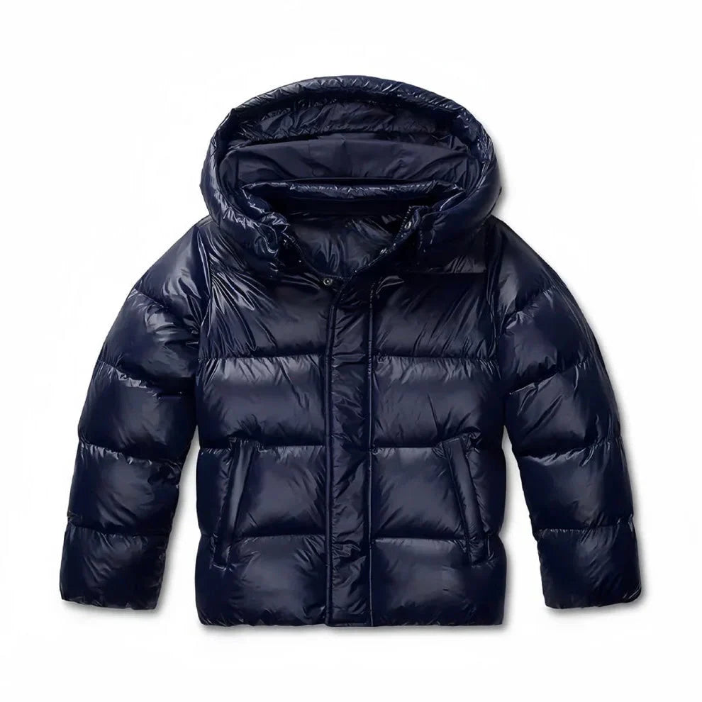 Women's Insulated Hooded Puffer Jacket Quilted Warm Layering Winter Outerwear
