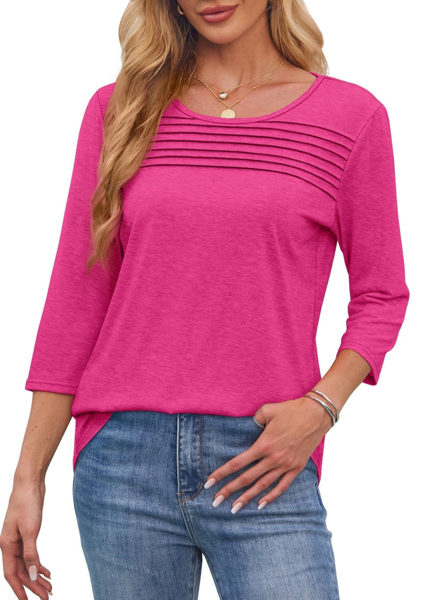 Women’s Stylish Pleated Top | Elegant
