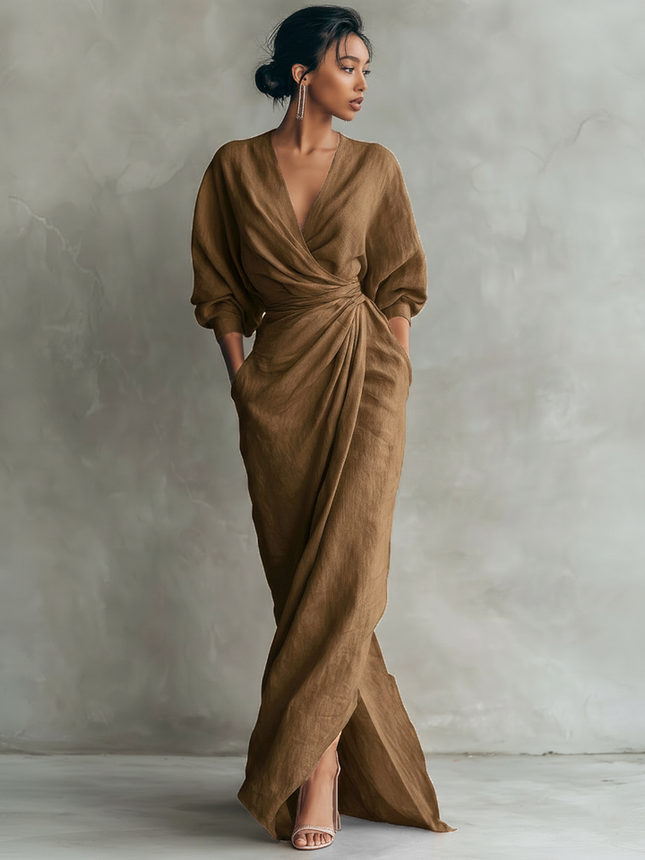 Women’s Elegant Minimalist Dress | Maxi
