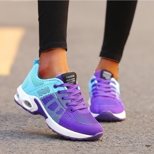 Women's Casual Sneakers Lace-Up Supportive Design Everyday Versatile Style
