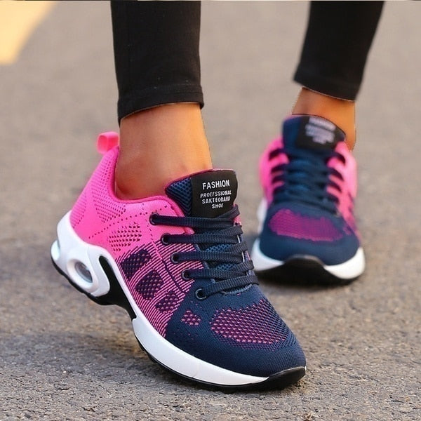 Women's Casual Sneakers Lace-Up Supportive Design Everyday Versatile Style