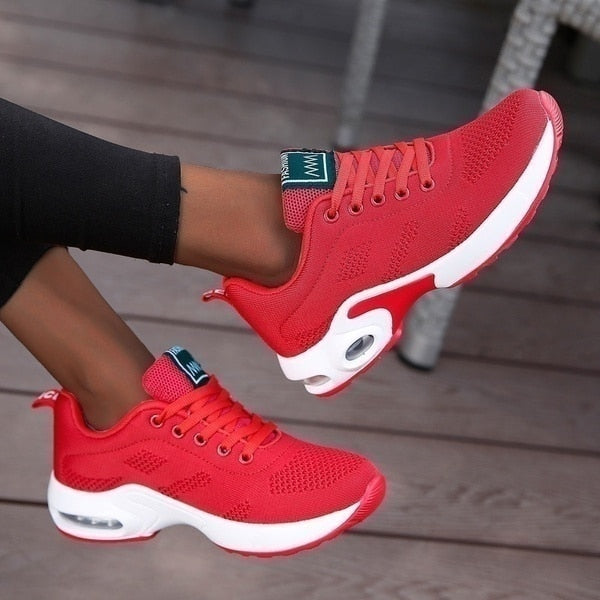 Women's Casual Sneakers Lace-Up Supportive Design Everyday Versatile Style