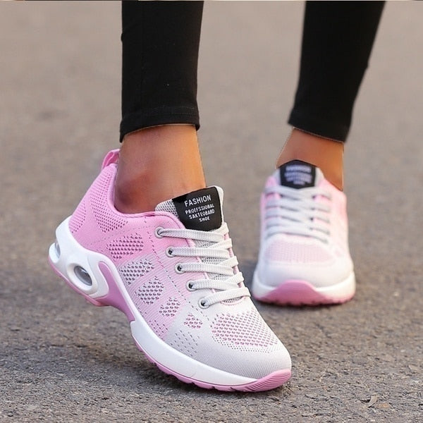 Women's Casual Sneakers Lace-Up Supportive Design Everyday Versatile Style