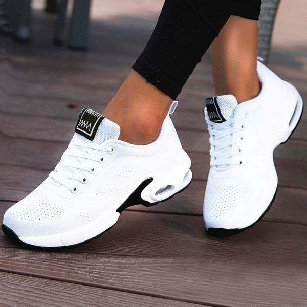 Women's Casual Sneakers Lace-Up Supportive Design Everyday Versatile Style