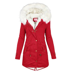 Women's Elegant Overcoat Tailored Fit Long Sleeve Classic Style Layering