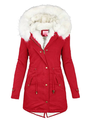 Women's Elegant Overcoat Tailored Fit Long Sleeve Classic Style Layering