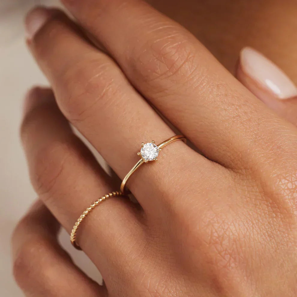 Women's Gold Ring Statement Jewellery Jewelry Gift for Women Weddings Parties Prom and Everyday Wear