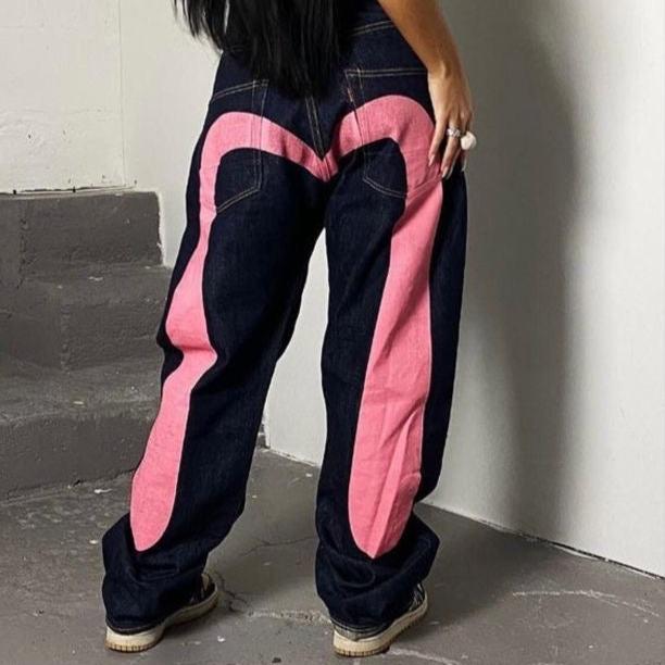 Women's Retro-Inspired Wide Leg Medium High Jeans Outfit for Work Casual Days Holidays and Everyday Wear