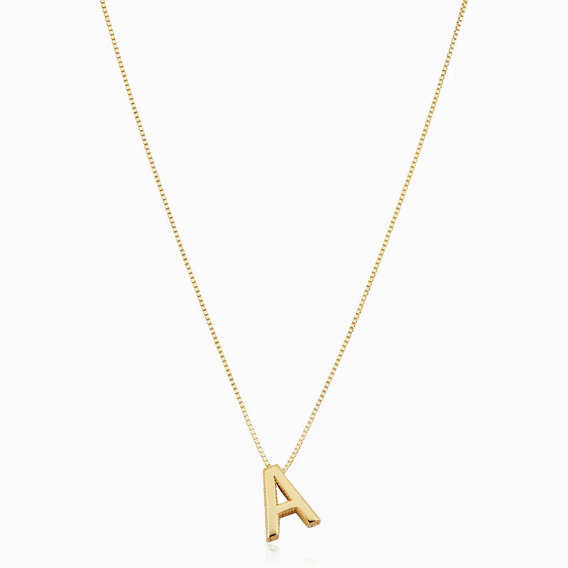 Women's Gold Initial Necklace Statement Jewellery Jewelry Gift for Women Weddings Parties Prom and Everyday Wear