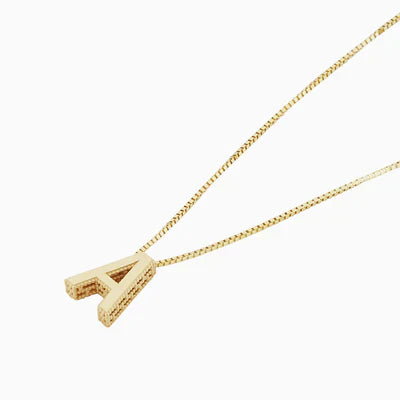 Women's Gold Initial Necklace Statement Jewellery Jewelry Gift for Women Weddings Parties Prom and Everyday Wear