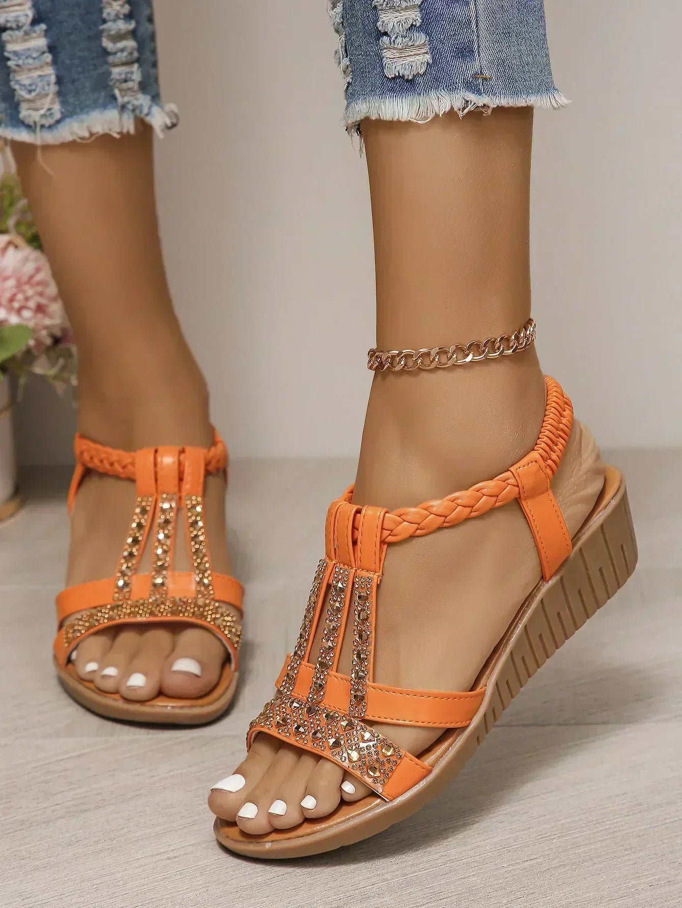 Women's Casual Footwear Sandals Footwear for Summer Holidays Weddings Parties and Everyday Wear