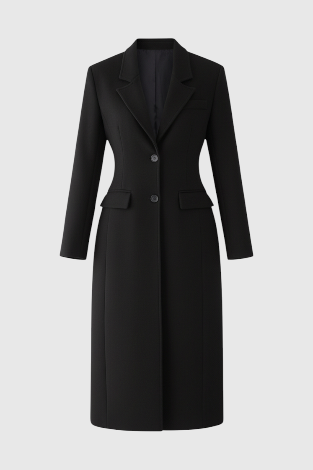 Women's Long Winter Coat Stylish Warm Outerwear Full-Zip Hooded Casual