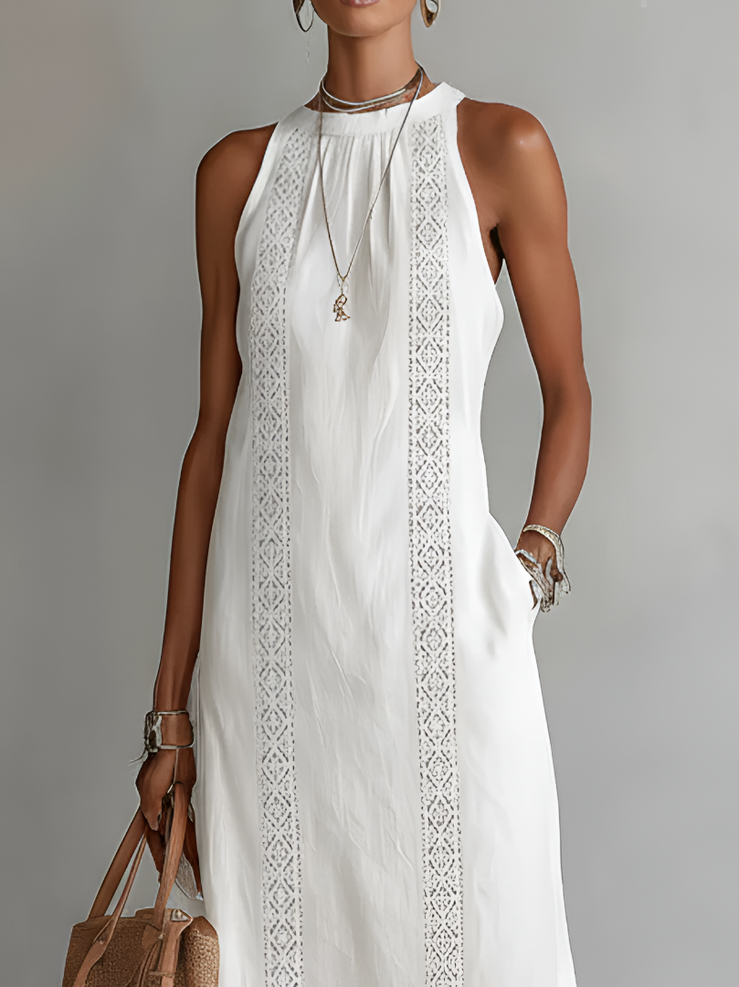 Women's Midi Mao Dress Outfit for Summer Holidays Weddings Parties and Everyday Wear