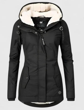 Women's Sophisticated Overcoat Tailored Fit Long Sleeve Classic Style Elegant