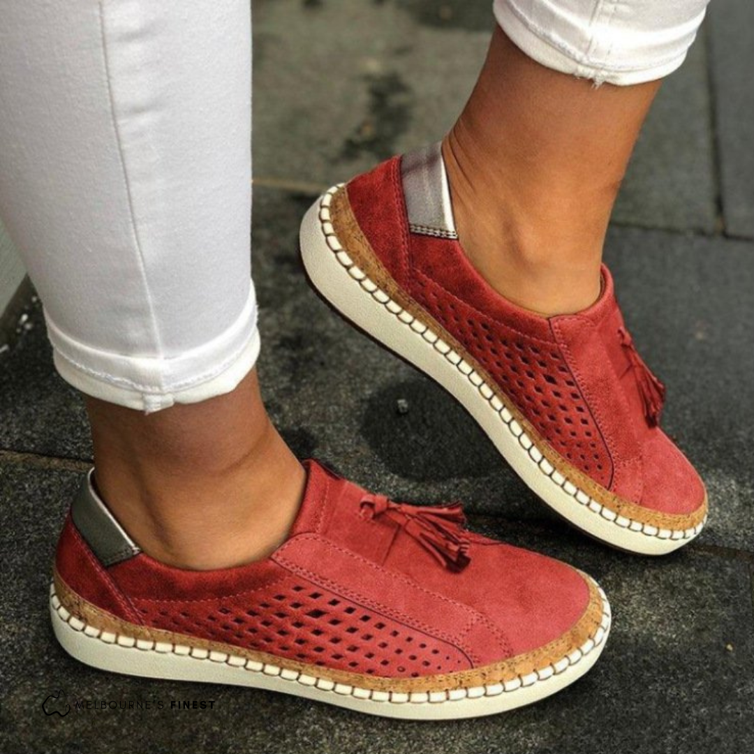 Women's Casual Comfort Slip-On Shoes Easy Wear Everyday Stylish