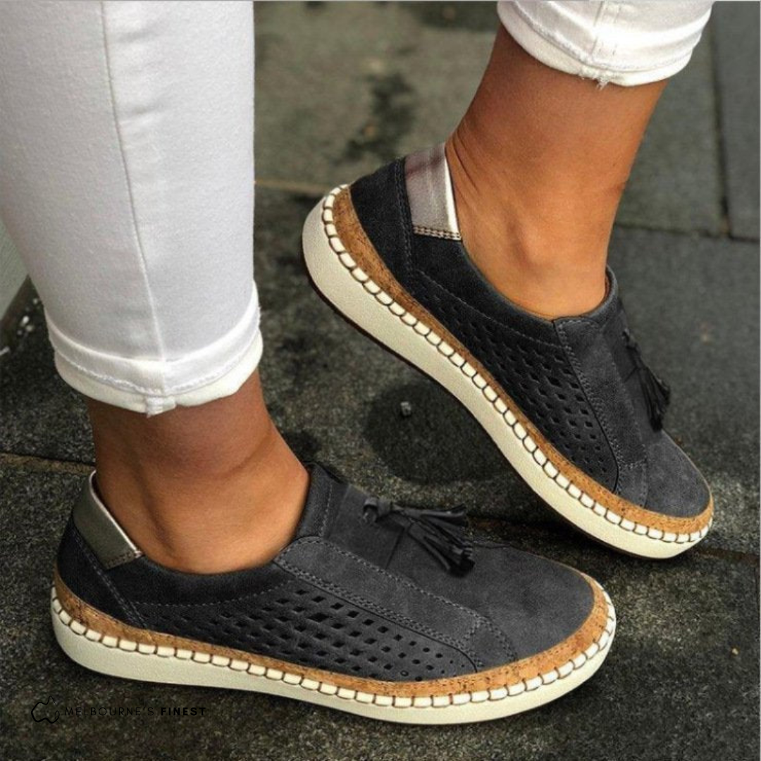 Women's Casual Comfort Slip-On Shoes Easy Wear Everyday Stylish