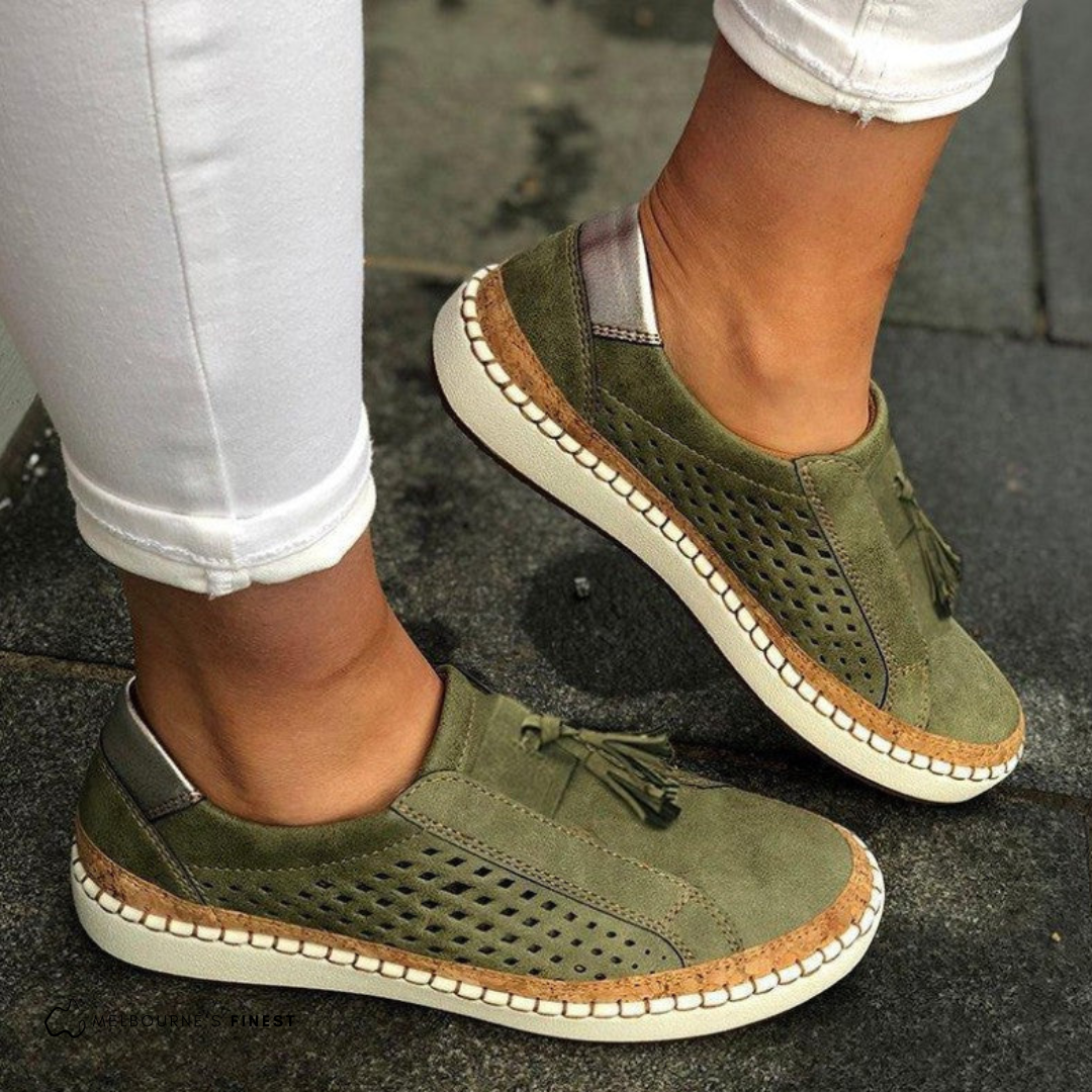 Women's Casual Comfort Slip-On Shoes Easy Wear Everyday Stylish