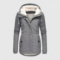 Women's Sophisticated Overcoat Tailored Fit Long Sleeve Classic Style Elegant