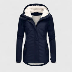 Women's Sophisticated Overcoat Tailored Fit Long Sleeve Classic Style Elegant