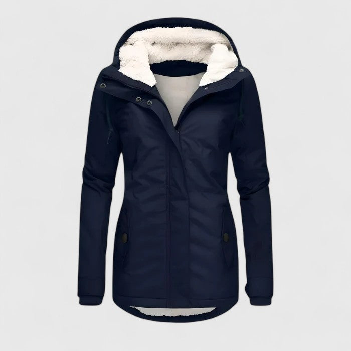 Women's Tailored Jacket Fitted Long Sleeve Notched Collar Smart-Casual