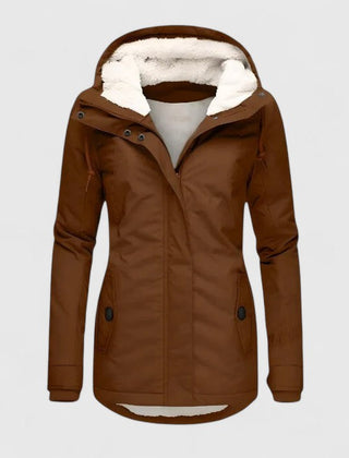 Women's Sophisticated Overcoat Tailored Fit Long Sleeve Classic Style Elegant