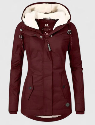 Women's Sophisticated Overcoat Tailored Fit Long Sleeve Classic Style Elegant