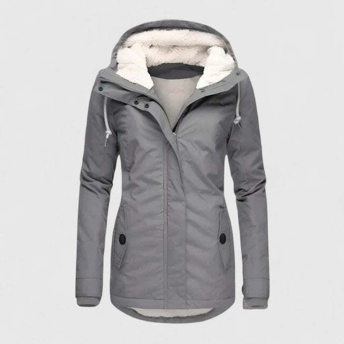Women's Tailored Jacket Fitted Long Sleeve Notched Collar Smart-Casual