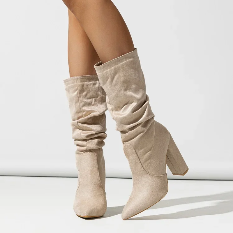 Women's Slouchy Casual Boots Footwear for Summer Holidays Weddings Parties and Everyday Wear