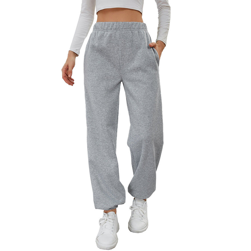 Women's Relaxed Fit Sweatpants Elastic Waist Joggers Casual Everyday Loungewear