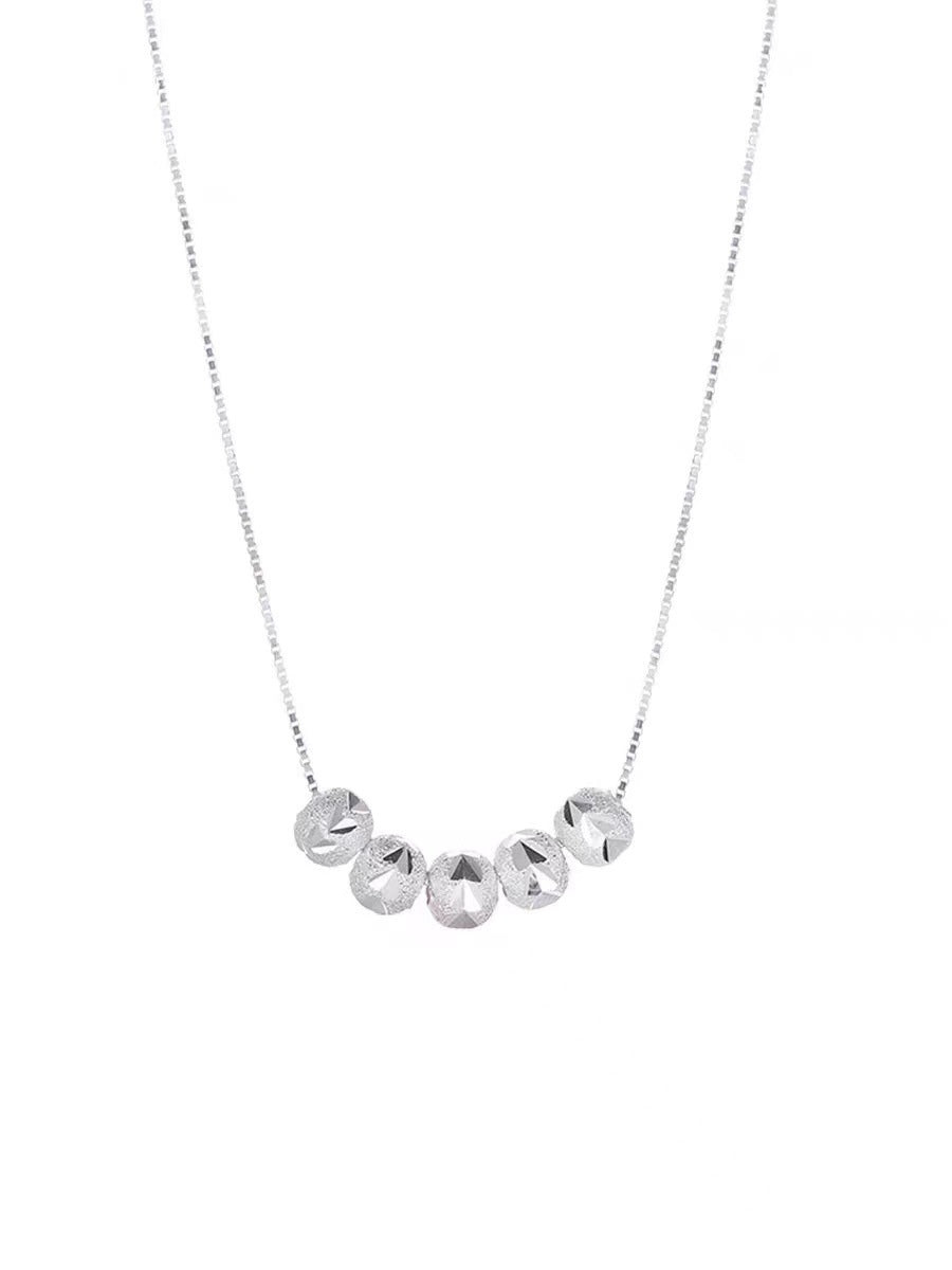Women's White Gold Necklace Statement Jewellery Jewelry Gift for Women Weddings Parties Prom and Everyday Wear
