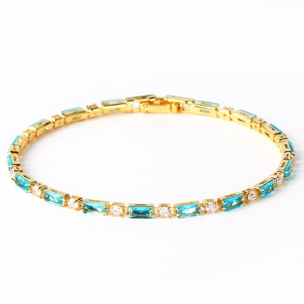 Women's Gold Turquoise Bracelet Statement Jewellery Jewelry Gift for Women Weddings Parties Prom and Everyday Wear