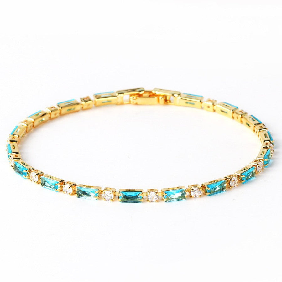 Women's Gold Turquoise Bracelet Statement Jewellery Jewelry Gift for Women Weddings Parties Prom and Everyday Wear