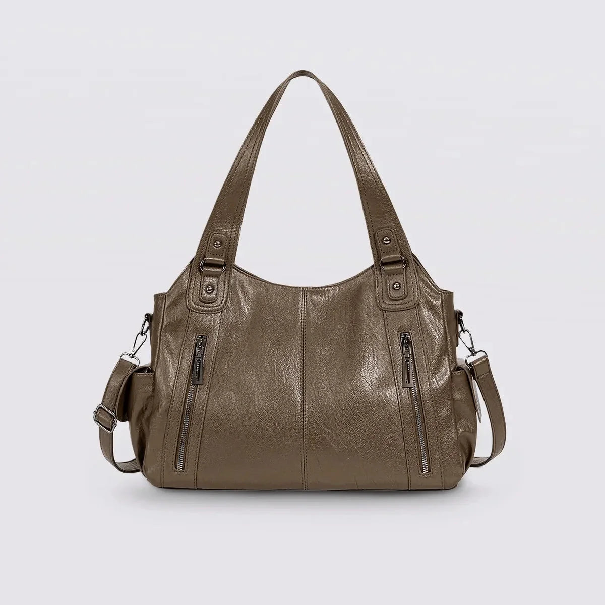 Women's Spacious Shoulder Bag Elegant Design Versatile Everyday Tote