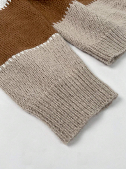 Women's Relaxed Knit Casual Sweater Knitwear for Autumn Winter Layering Cosy Days and Everyday Wear