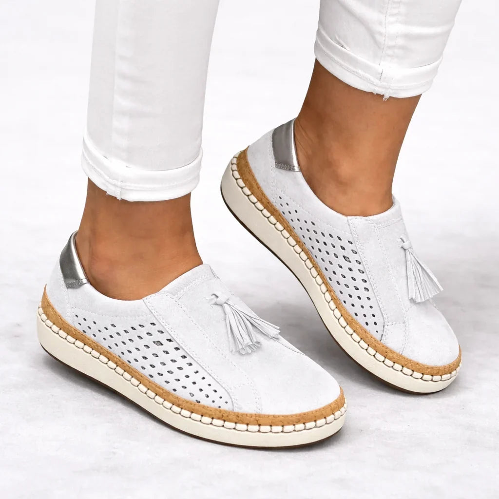 Women's Slip-On Shoes Wide Fit Casual Everyday Stylish Comfort