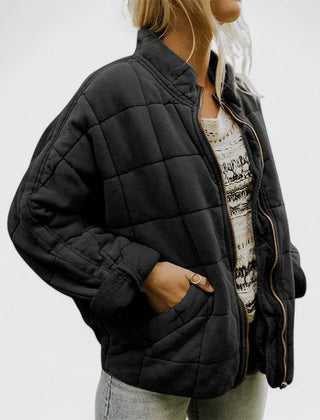 Women's Elegant Jacket Tailored Fit Long Sleeve Open Front Layering