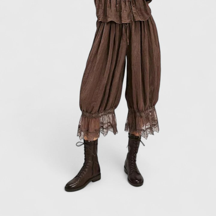 Women's Relaxed Trousers Pants Outfit for Work Casual Days Holidays and Everyday Wear