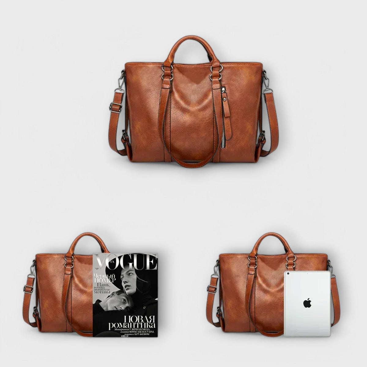 Women's Large Handbag Structured Design Versatile Everyday Use Stylish