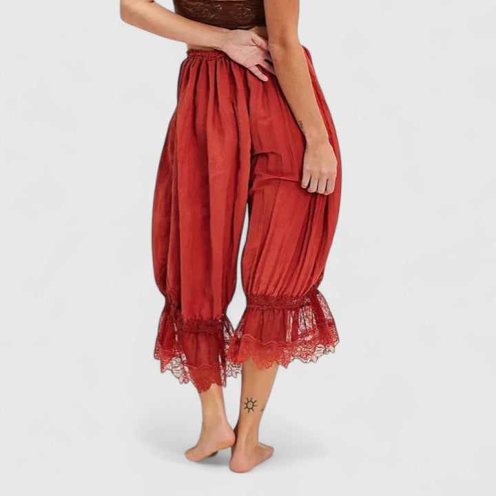 Women's Relaxed Trousers Pants Outfit for Work Casual Days Holidays and Everyday Wear