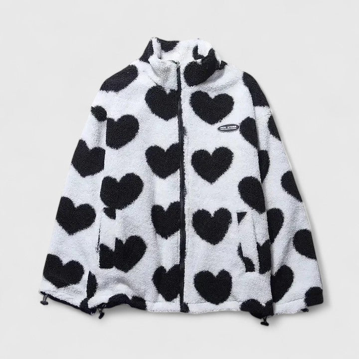 Women's Casual Jacket Relaxed Fit Long Sleeve Zipper Closure Everyday Wear