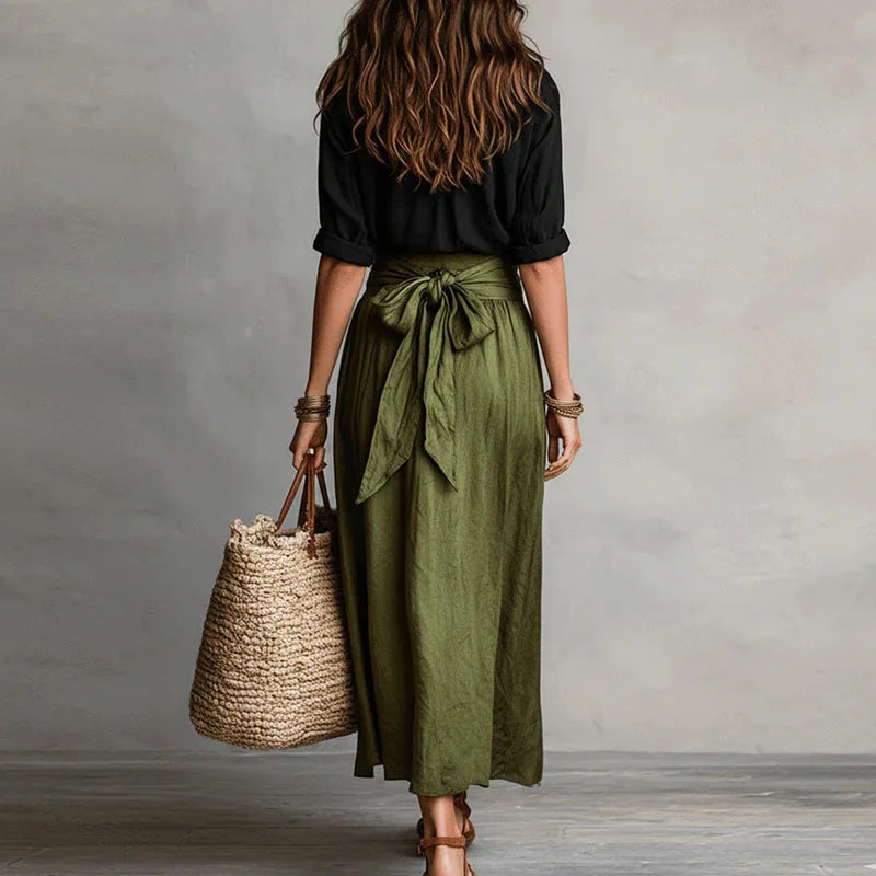 Women’s Chic Co-Ord Set | Long Sleeve Skirt Suit