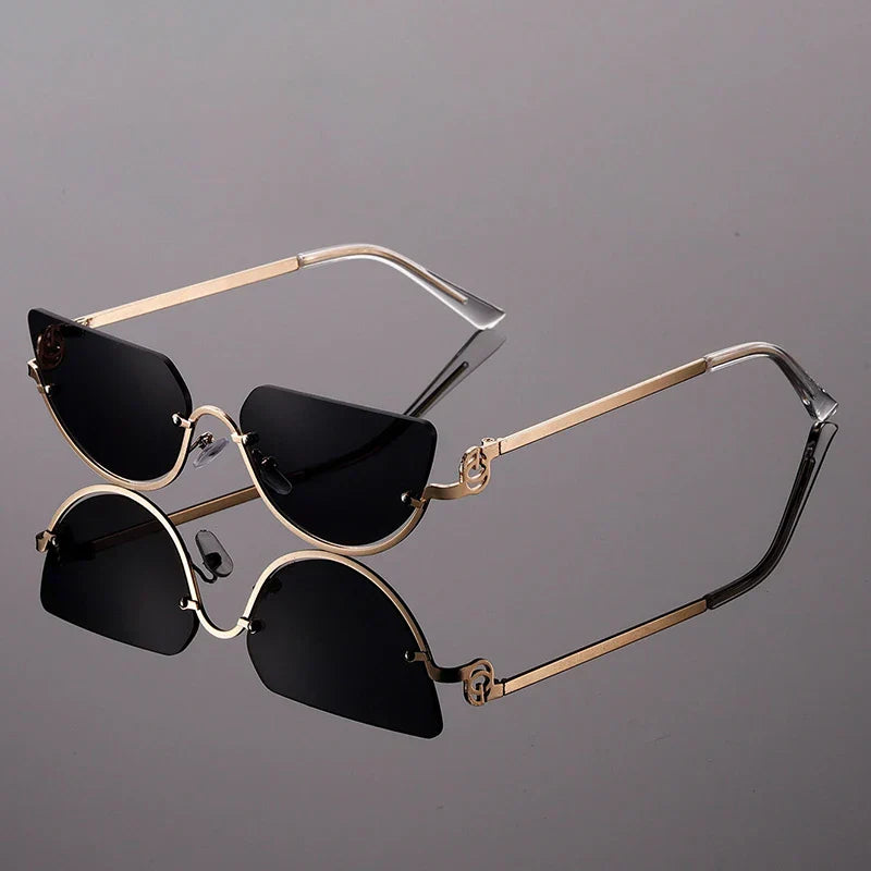Women's Cat Eye Sunglasses Outfit for Weddings Parties Holidays Occasions and Everyday Wear